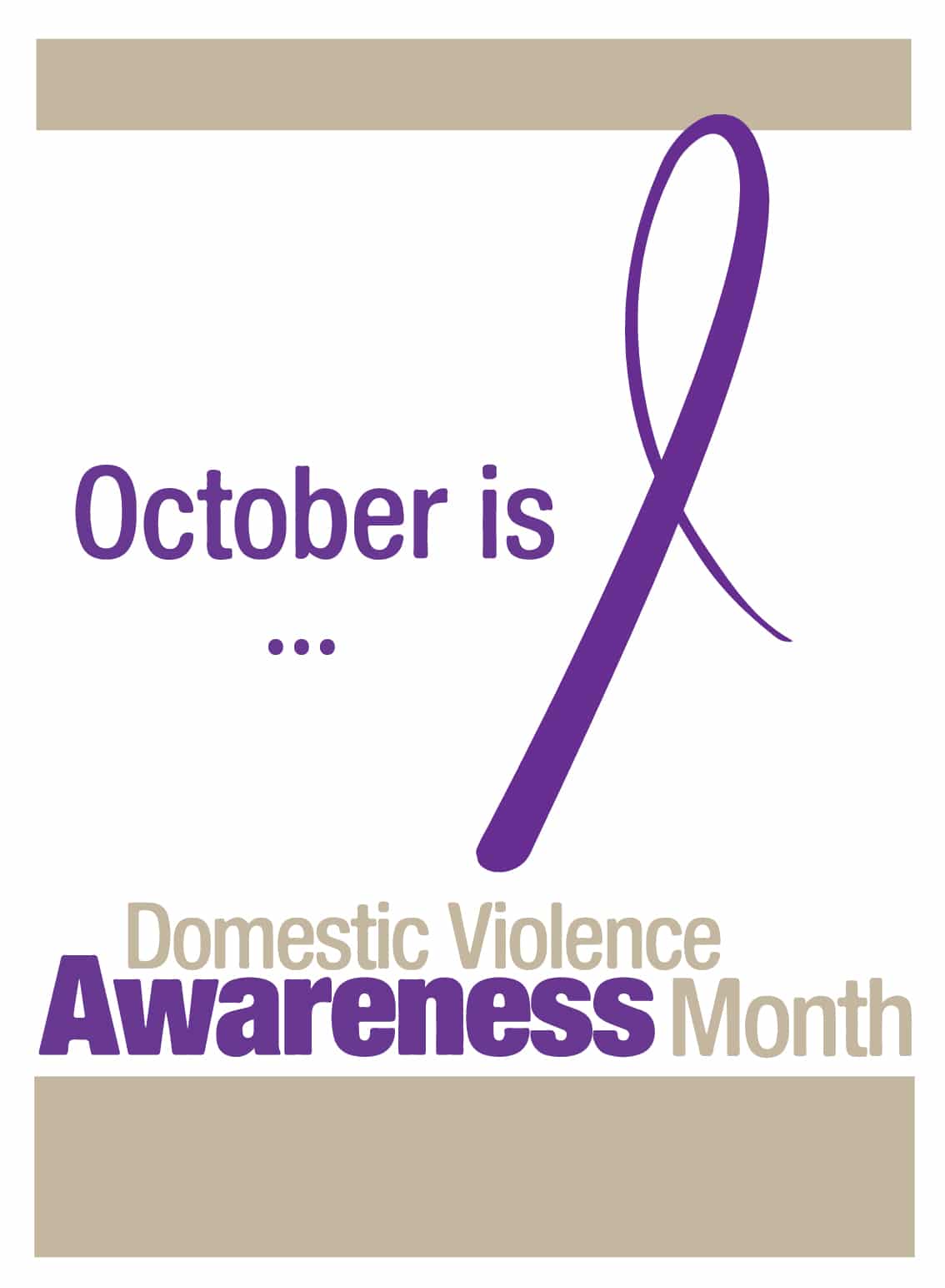 what is national domestic violence awareness month